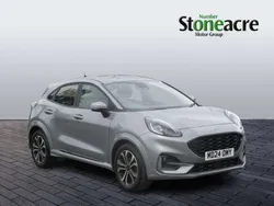 Silver Used 2024 Ford Puma ST-Line Hatchback | £18,499 (Fair price)
