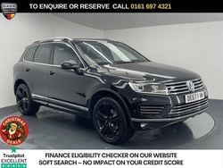 Black Used 2017 VW Touareg R-line Plus SUV | £16,440 (Fair price)
