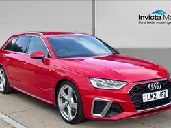 Red Used 2021 Audi A4 S-Line Estate | £22,499 (Fair price)
