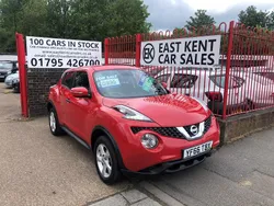 Red Used 2016 Nissan Juke Visia SUV | £6,000 (Fair price)