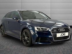 Blue Used 2017 Audi A3 S-Line Hatchback | £14,650 (Fair price)