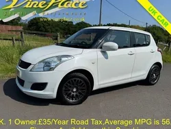 White Used 2012 Suzuki Swift Hatchback | £5,000 (Good price)