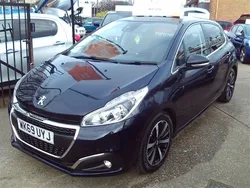 Blue metallic Used 2019 Peugeot 208 Hatchback | £5,999 (Fair price)