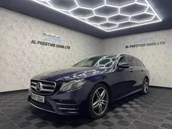Blue Used 2017 Mercedes E220 AMG line Estate | £13,999 (Fair price)