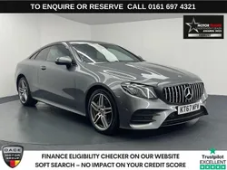 Grey Used 2018 Mercedes E350 AMG line Coupe | £18,440 (Fair price)