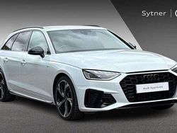 White Used 2024 Audi A4 Black Edition Estate | £32,500 (Expensive)