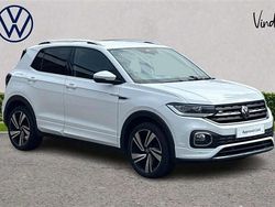 White Used 2023 VW T-Cross R-line SUV | £18,652 (Fair price)