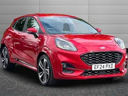 Fantastic red Used 2024 Ford Puma Gen-E ST-Line Hatchback | £19,000