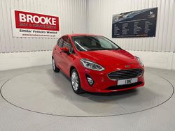 Red Used 2021 Ford Fiesta Titanium Hatchback | £10,390 (Good price)