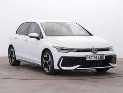 White Used 2025 VW Golf VIII R-line Hatchback | £28,490 (Expensive)