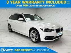 White Used 2016 BMW 318 Sport Line Estate | £8,000 (Good price)