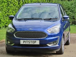 Blue metallic Used 2018 Ford Ka Plus Zetec Hatchback | £7,600 (Fair price)