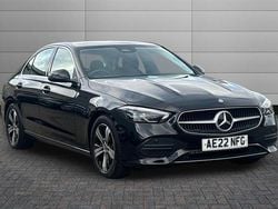 Obsidian black Used 2022 Mercedes C220 Sedan | £28,240 (Good price)