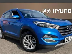 Blue Used 2017 Hyundai Tucson SE SUV | £8,955 (Fair price)