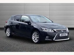 Black Used 2018 Lexus CT200h Luxury Line Hatchback | £14,834 (Fair price)