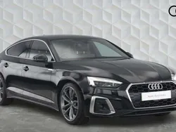Black Used 2022 Audi A5 Sportback S-Line Hatchback | £25,950 (Fair price)