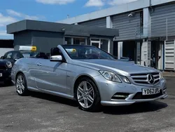Silver Used 2012 Mercedes E220 Cabriolet | £6,950 (Fair price)