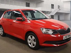 Red Used 2017 Skoda Fabia SE Hatchback | £7,895 (Fair price)