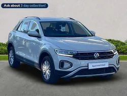Grey Used 2023 VW T-Roc Life SUV | £19,777 (Fair price)
