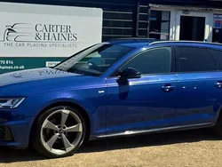 Blue Used 2019 Audi A4 Black Edition Estate | £17,495 (Fair price)