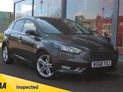 Grey Used 2018 Ford Focus Titanium Hatchback | £10,995 (Fair price)