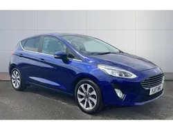 Blue Used 2017 Ford Fiesta Zetec Hatchback | £8,878 (Fair price)