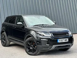 Black Used 2017 Land Rover Range Rover evoque SE Estate | £9,400 (Fair price)