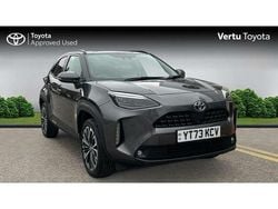 Grey Used 2023 Toyota Yaris Hybrid SUV | £23,833 (A bit pricey)