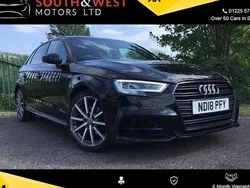 Used 2018 Audi A3 Black Edition | £8,775 (A bit pricey)
