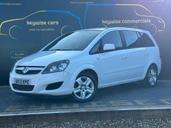 Used 2013 Vauxhall Zafira | £4,490 (A bit pricey)