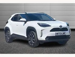 Pure white Used 2023 Toyota Yaris Cross Design SUV | £20,750 (Good price)