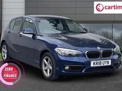 Blue Used 2018 BMW 118 Comfort Edition Hatchback | £10,990 (Super price)