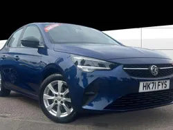 Blue Used 2021 Vauxhall Corsa Hatchback | £13,651 (Fair price)