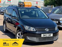 Black Used 2012 VW Touran Match MPV | £6,275