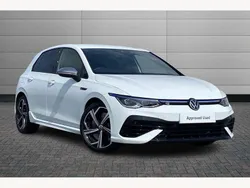 Pure white Used 2024 VW Golf VIII R Hatchback | £35,985 (Expensive)