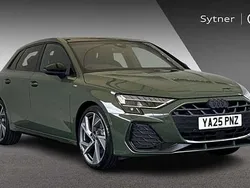Green New 2025 Audi A3 Black Edition Hatchback | £36,500 (Good price)