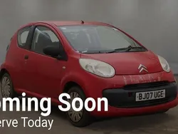 Red Used 2007 Citroën C1 Hatchback | £1,995 (Fair price)