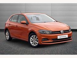 Orange Used 2018 VW Polo SE Hatchback | £11,095 (Fair price)