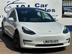 White Used 2020 Tesla Model 3 Long Range RWD Sedan | £16,495 (A bit pricey)