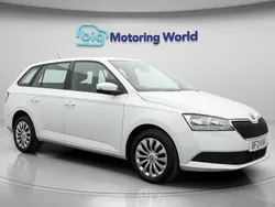 White Used 2021 Skoda Fabia Estate | £10,400 (Super price)