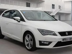 White Used 2016 Seat Leon FR Hatchback | £5,250 (Fair price)