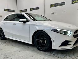 White Used 2019 Mercedes A180 AMG line Hatchback | £15,245 (Expensive)