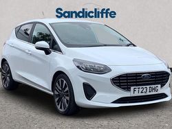 White Used 2023 Ford Fiesta Titanium X Hatchback | £12,969 (Fair price)
