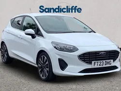 White Used 2023 Ford Fiesta Titanium X Hatchback | £13,111 (Fair price)
