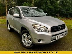 Silver Used 2008 Toyota RAV4 SUV | £3,499
