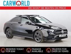 Black Used 2022 Mercedes A250 AMG line Sedan | £21,990 (Fair price)