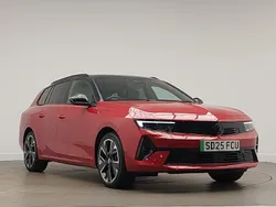 Premium metallic crimson red New 2025 Vauxhall Astra Ultimate Estate | £24,998 (Good price)