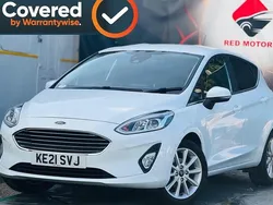 White Used 2021 Ford Fiesta Titanium Hatchback | £9,995 (Super price)