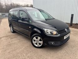 Black Used 2012 VW Caddy Maxi MPV | £7,750 (A bit pricey)