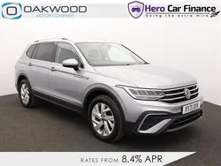 Silver Used 2021 VW Tiguan Allspace S SUV | £20,455 (Fair price)